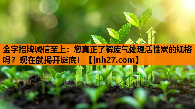 您真正了解废气处理活性炭的规格吗？现在就揭开谜底！